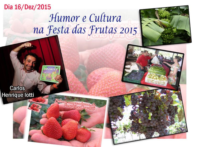 Festa das Frutas será nesta quarta-feira